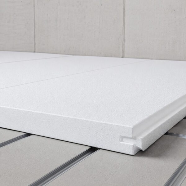 InsuFoam Plus con machimbre - vista general de la placa blanco
